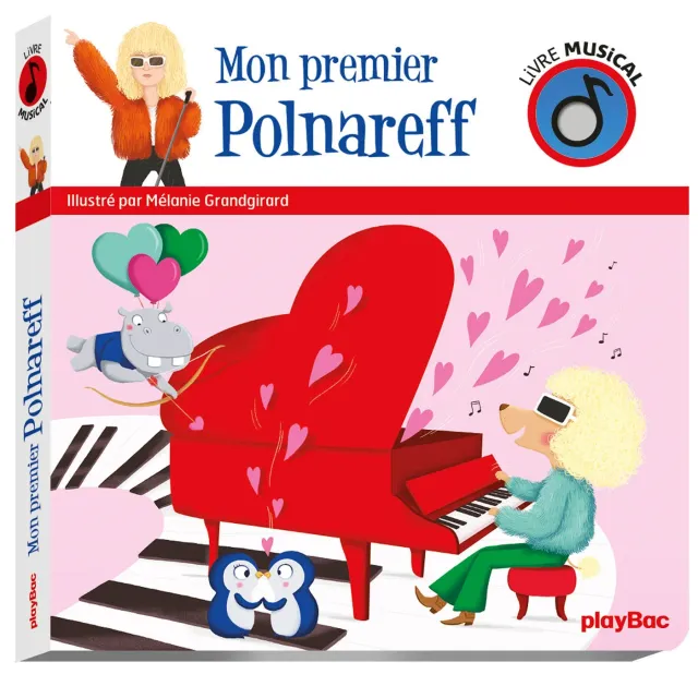 Frigobloc Mon premier Polnareff livre musical 5 sons dès 1 an