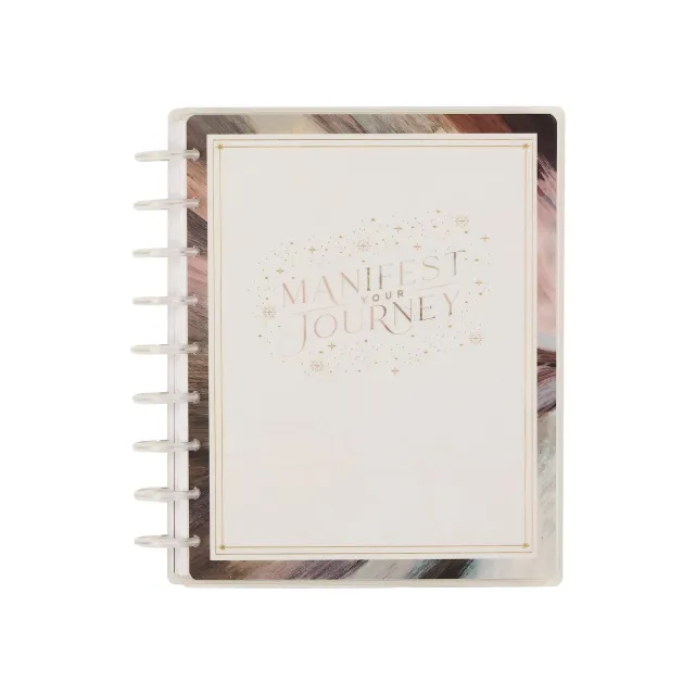 Happy Planner Manifest journal guidé classic 80 feuilles intention