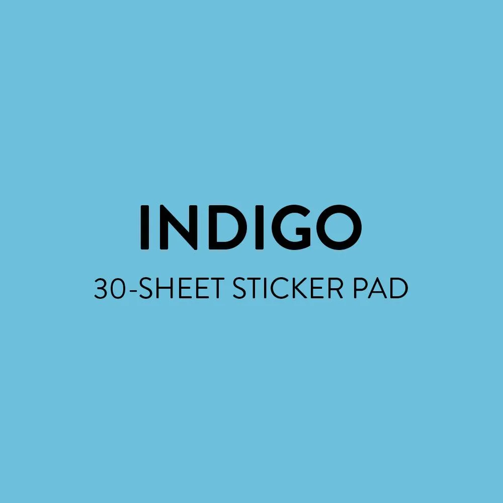 Happy Planner Indigo Tie Dye carnet stickers 500 pièces