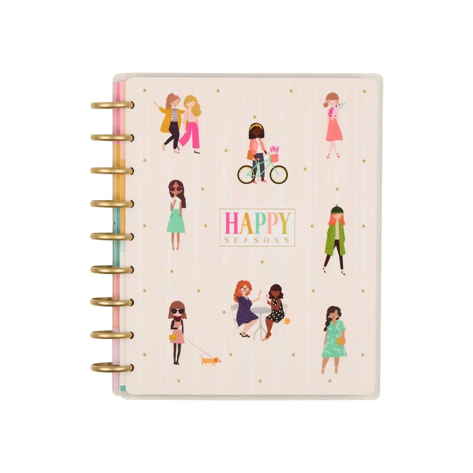 Happy Planner Squad Goals agenda vertical 12 mois non daté
