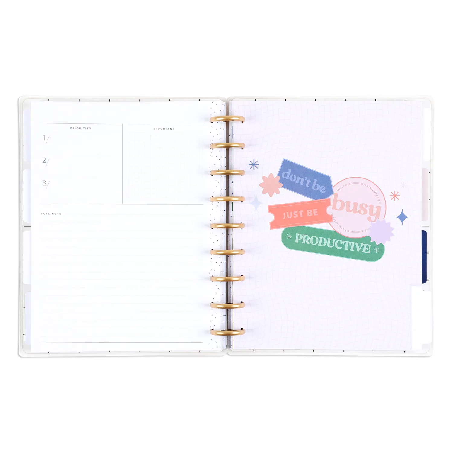 Happy Planner Everybody's Business agenda Classic non daté 12 mois