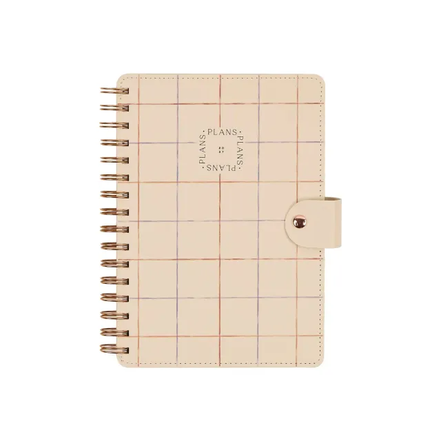 Happy Planner Citrine 2027 Soft Plaid agenda A5 pro 12 mois