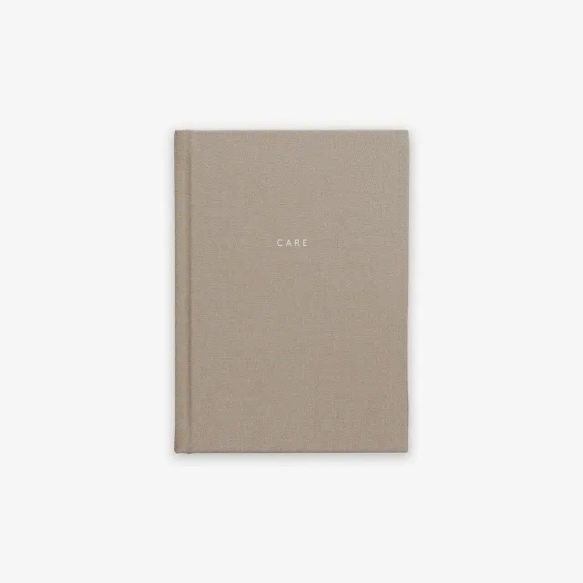 Kartotek Care Journal carnet guidé beige rigide bien-être