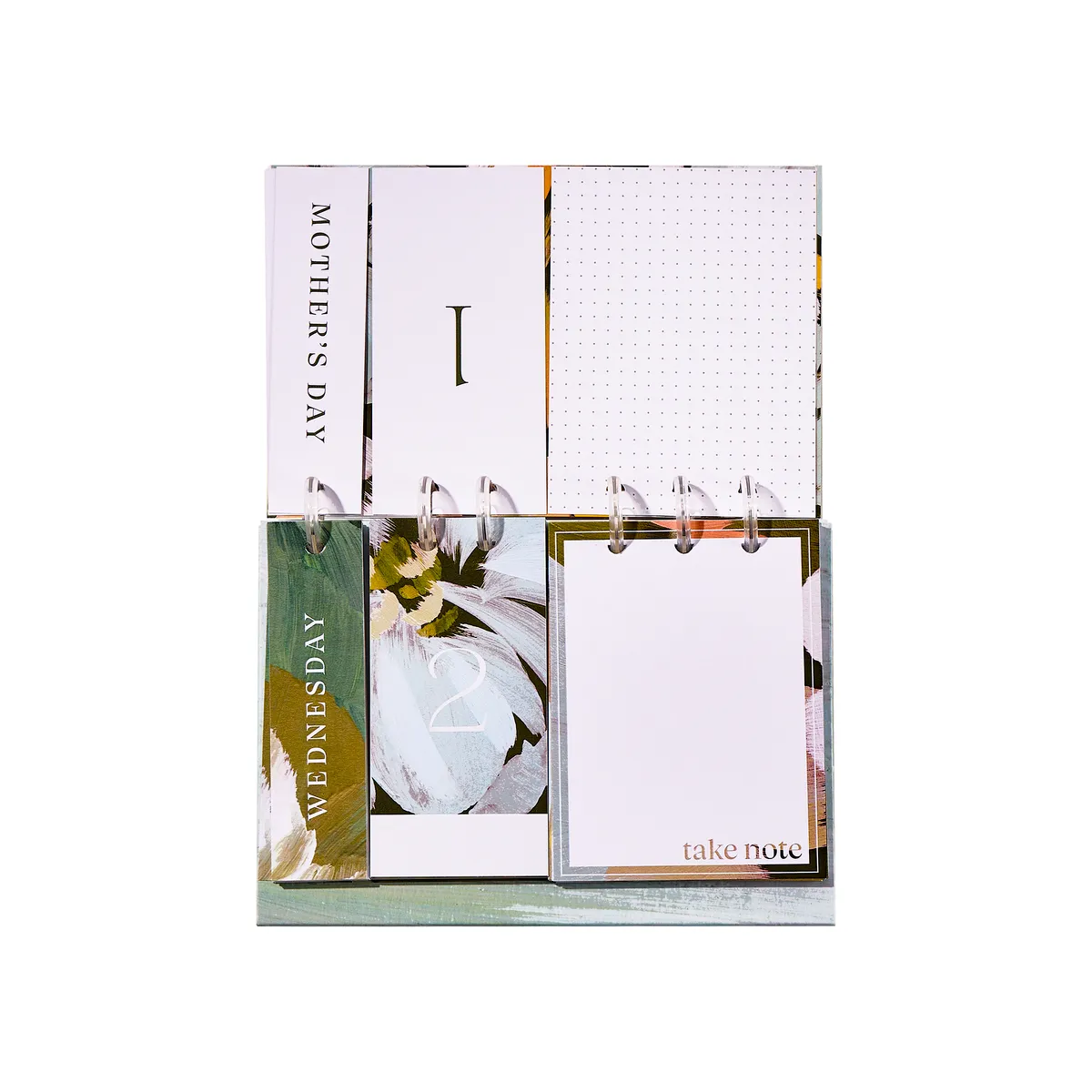 Me & my big ideas Brushstroke Florals calendrier chevalet