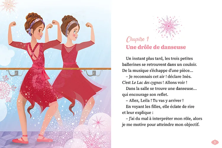 Une, deux, trois Danseuses Lac des cygnes Tome 15 roman 6 ans