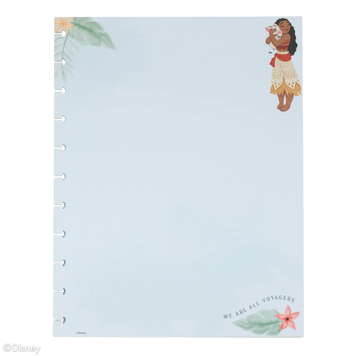 Happy Planner Disney Moana recharge papier pointillé Big 40