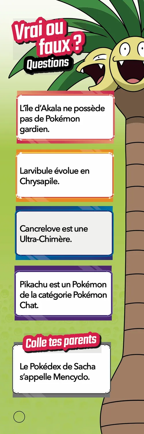 Frigobloc Les Incollables Je rentre en CE2 Pokémon 7/8 ans quiz