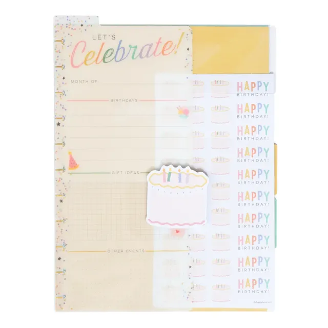Happy Planner Student Attendance pack accessoires teacher Big