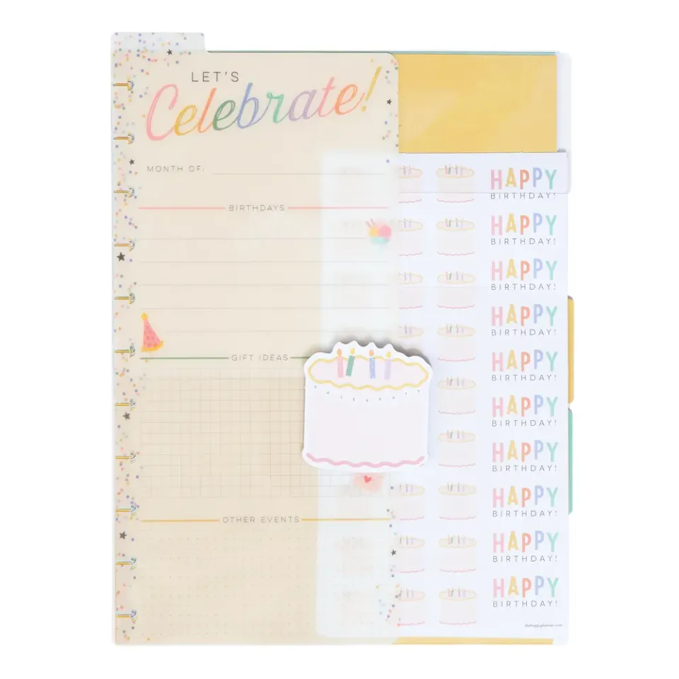 Happy Planner Student Attendance pack accessoires teacher Big
