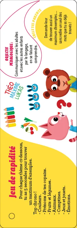 Frigobloc Les Incollables 150 quiz petite à moyenne section cahier