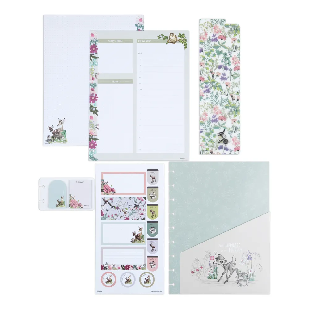 Happy Planner Disney Bambi Springtime pack accessoires classic