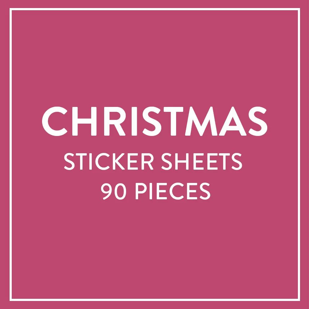 Me & my big ideas Happy Planner Christmas stickers Noël 5 feuilles