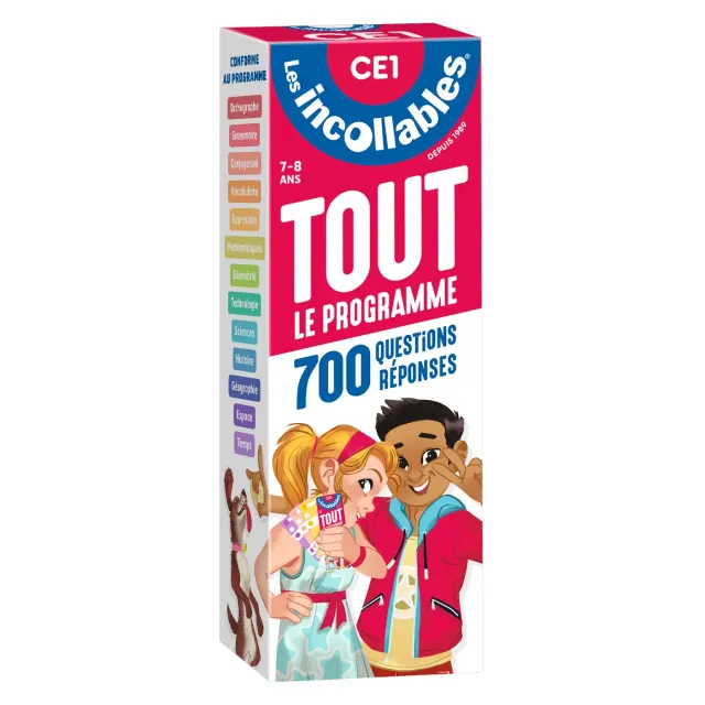 Les Incollables CE1 7-8 ans éventails quiz 700 questions