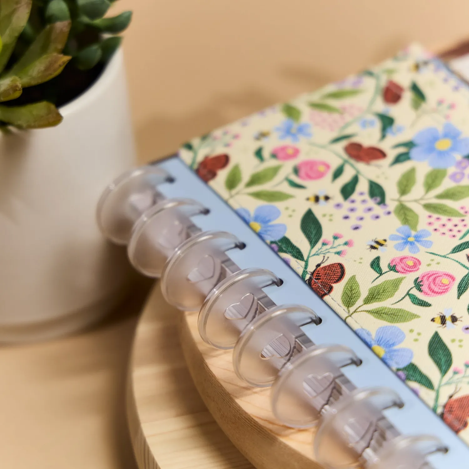 Happy Planner Buzzy Garden porte-cartes Classic à clipser