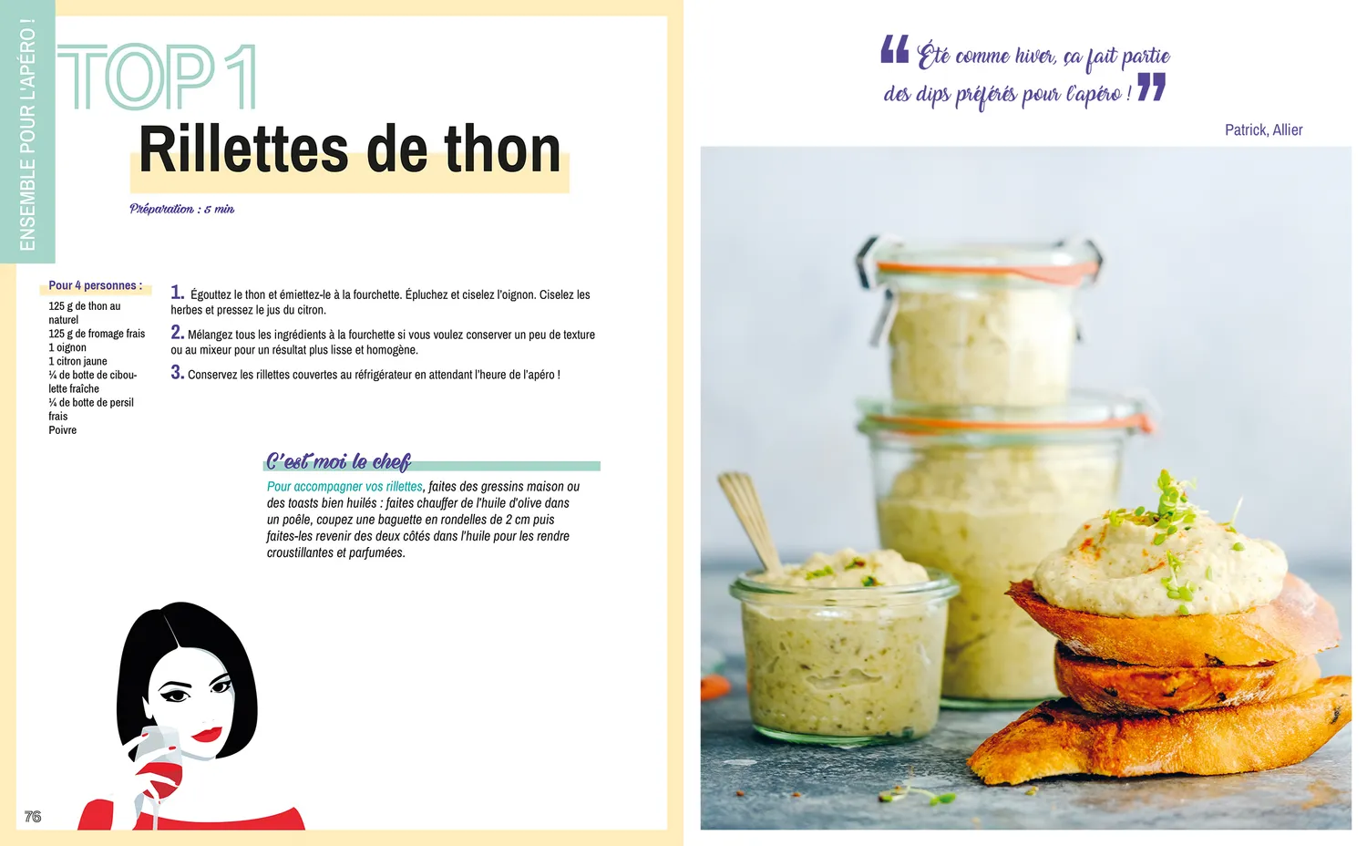 Recettes préférées des Français livre cuisine top 10