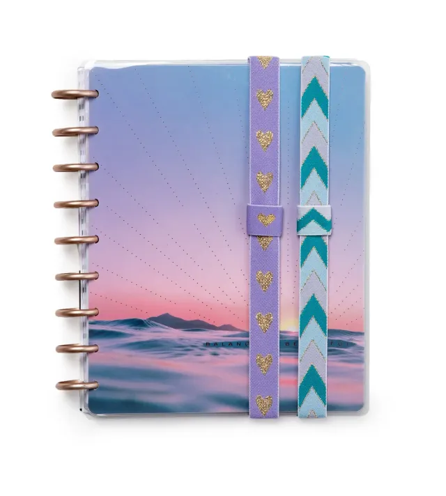 Happy Planner Lovely Vibes porte-stylo élastique lot de 2 violet