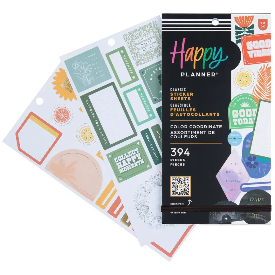 Me & my big ideas Color Coordinate stickers agenda 394