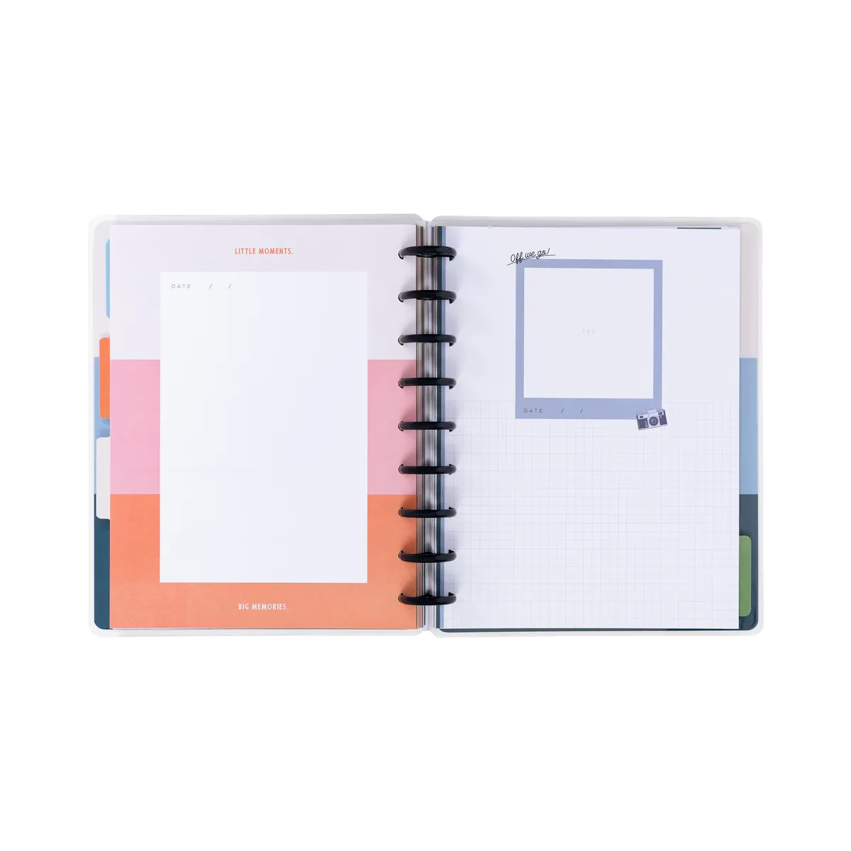 Happy Planner See the World journal photo Classic 80 feuilles