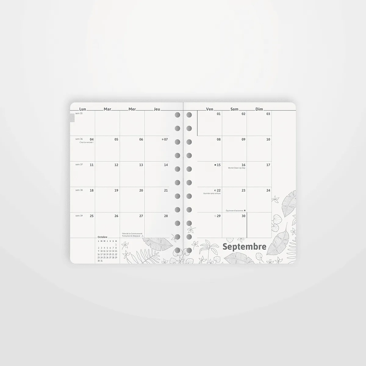 My365 My Agenda Poche A6 agenda spirale 2026/2027 scolaire