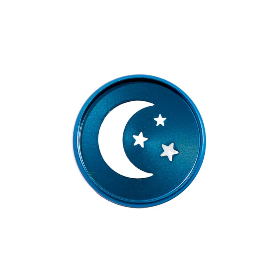 Happy Planner Indigo Starry Moon disques métal medium x11 indigo