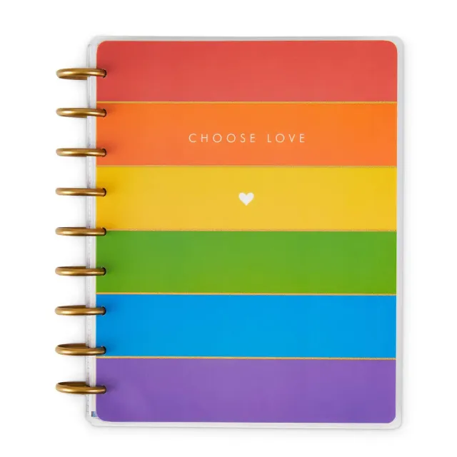 Happy Planner Classic agenda vertical non daté Pride 12 mois