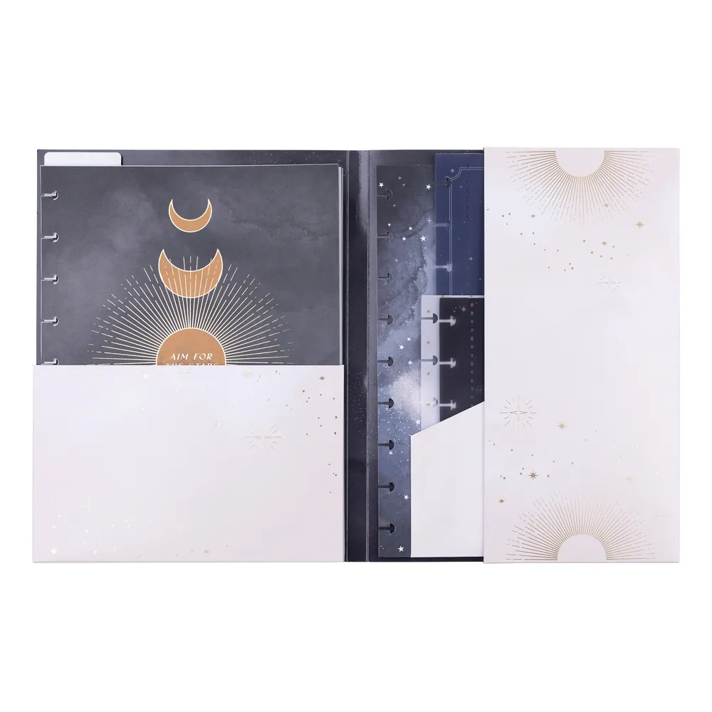 Happy Planner Sophisticated Stargazer compagnon Classic à anneaux
