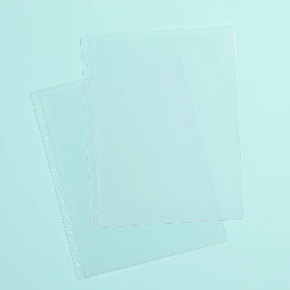 Happy Planner Everyday Essentials couverture big à personnaliser transparente