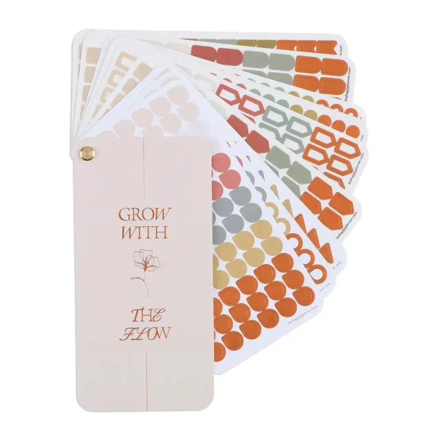 Happy Planner Work+Life Ivy Rose stickers 16 planches