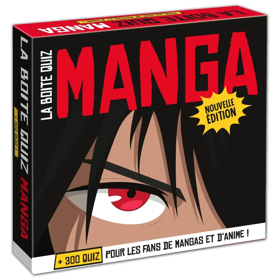 Frigobloc Boîte quiz Manga jeu 300 questions