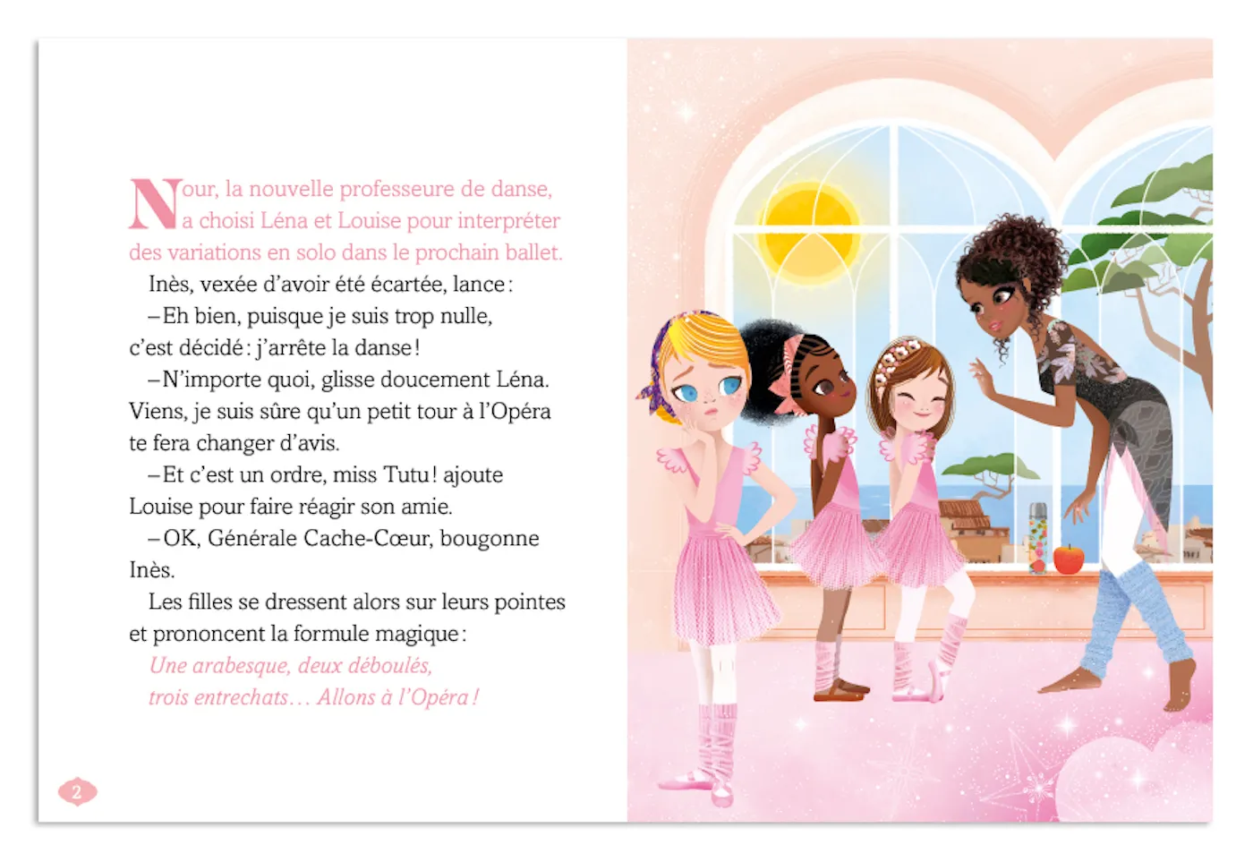 Une, deux, trois Danseuses Tome 10 roman dès 6 ans