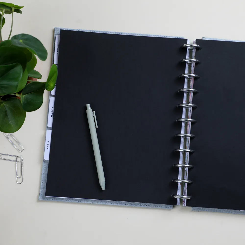 Happy Planner Everyday Essentials papier Big noir 24 feuilles