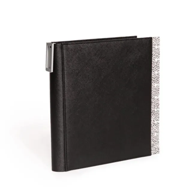 Happy Planner Black Dots housse rangement Classic pois noirs