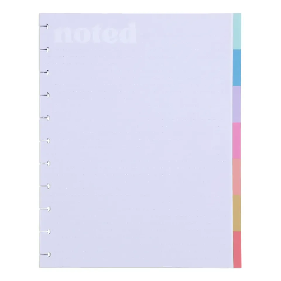 Happy Planner Happy Brights bloc-notes Big 100 pointillé ligné