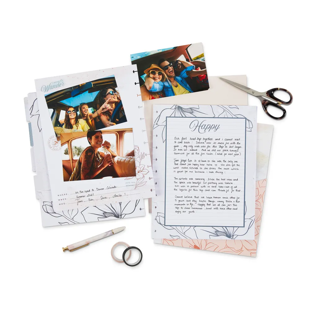 Happy Planner Farmhouse extension Big memory 8,5x11 pouces