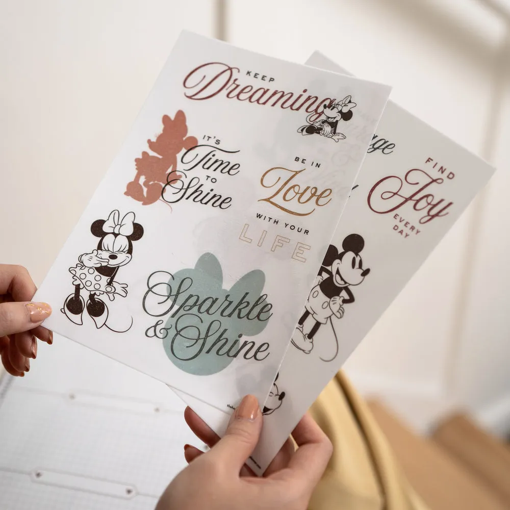 Disney Mickey Minnie Farmhouse decals tableau blanc 24