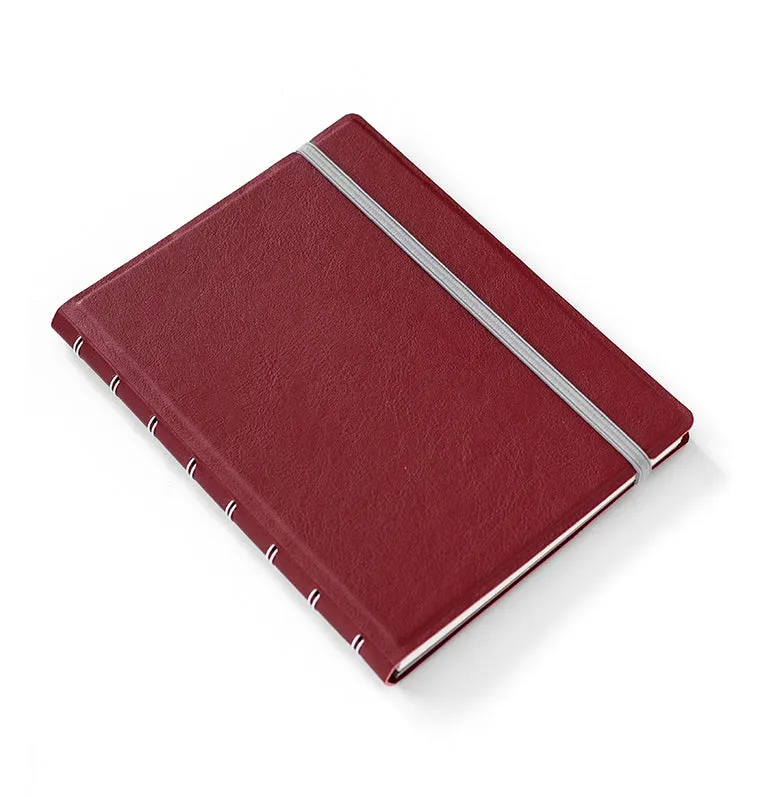 Filofax Contemporary carnet rechargeable A5 bordeaux ligné