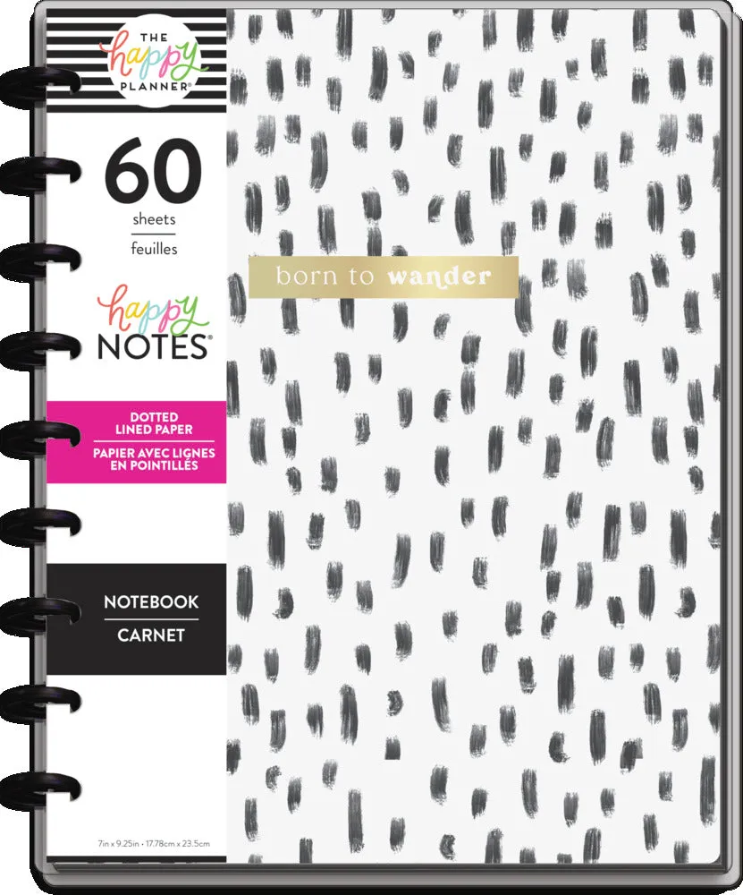 Happy Planner Wild Plans Classic carnet à disques pointillés