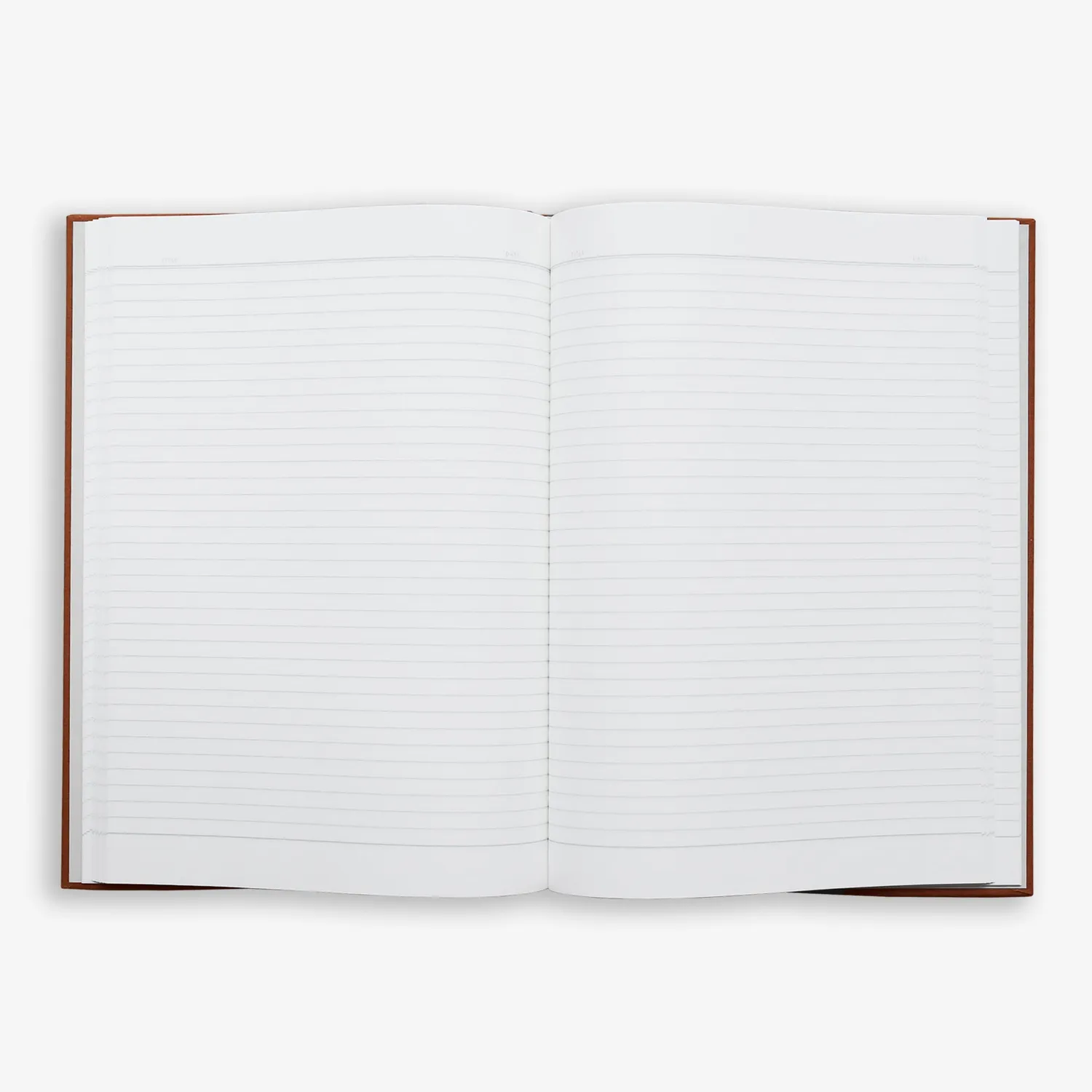 Kartotek Hardcover Notebook A4 carnet ocre ligné