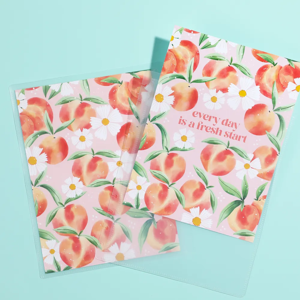 Happy Planner Everyday Essentials couverture big à personnaliser transparente