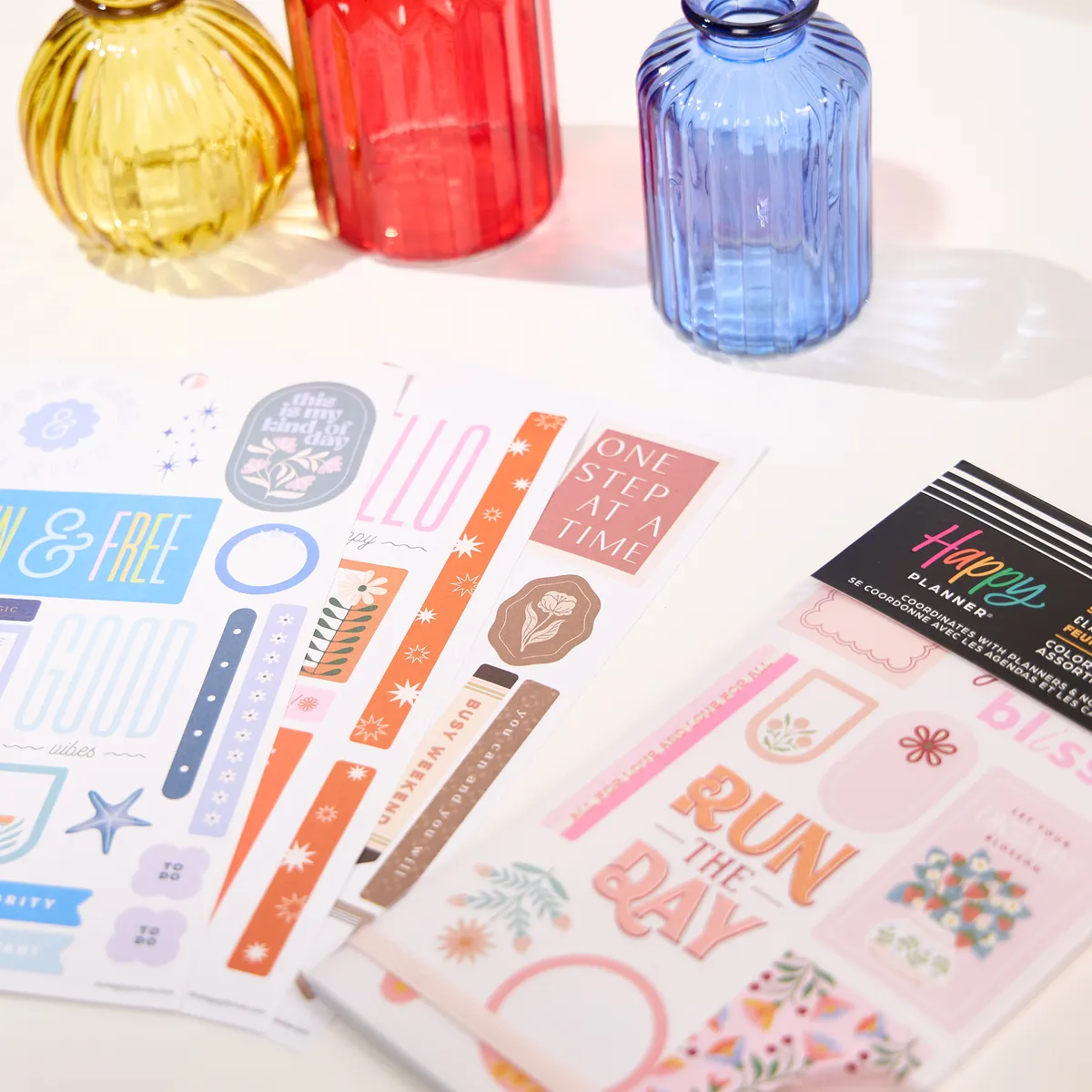 Happy Planner Coordinated Colors stickers value pack 396