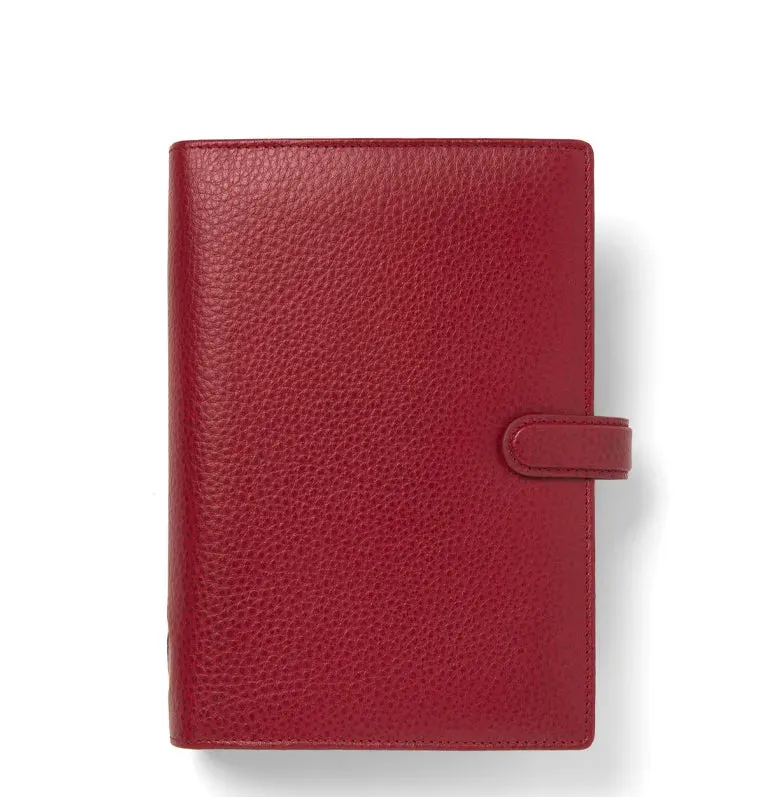 Filofax Finsbury Personal organiseur cuir scarlet