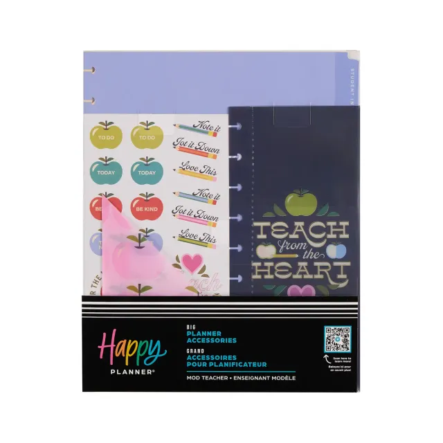 Happy Planner Mod Teacher Big kit accessoires enseignant
