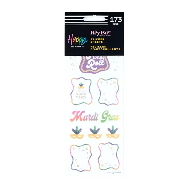 Happy Planner Seasons of Joy stickers saisonniers 8 planches