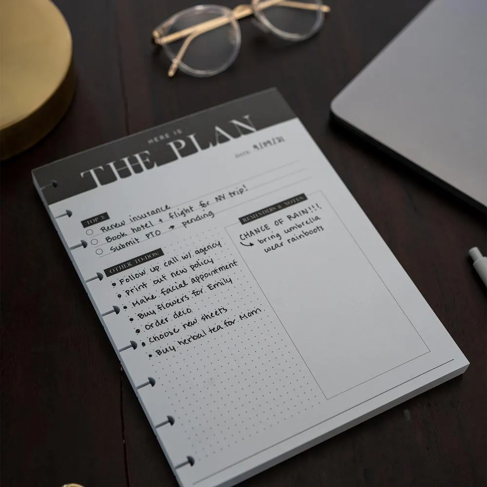 Happy Planner The Plan bloc papier Classic 100 feuilles