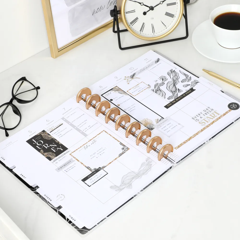 Happy Planner Gold & Black stickers value pack 690