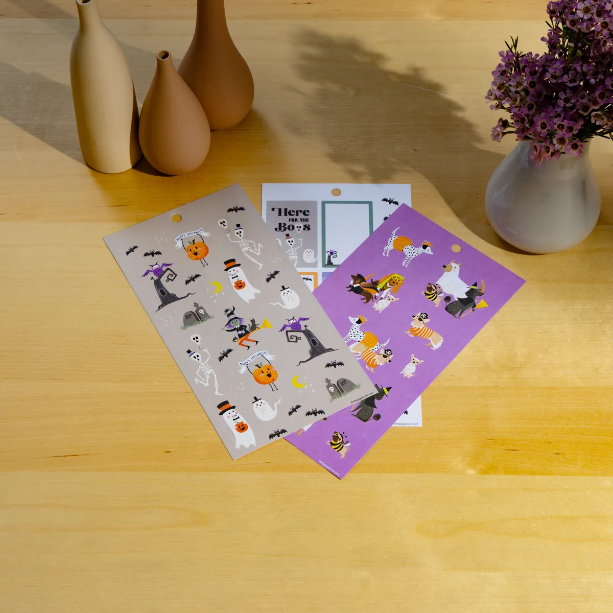 Happy Planner Autumn Accents stickers Classic 30 feuilles automne