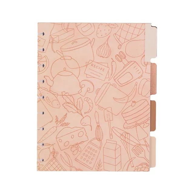 Happy Planner Rustic Roots extension menus Classic 4 mois sans date