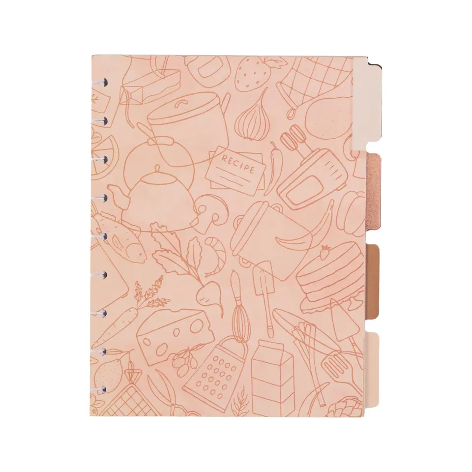 Happy Planner Rustic Roots extension menus Classic 4 mois sans date