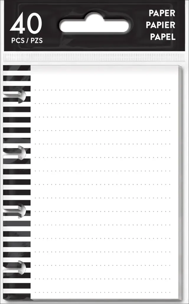 Happy Planner Micro papier notes Keepsake 40 feuilles ligné
