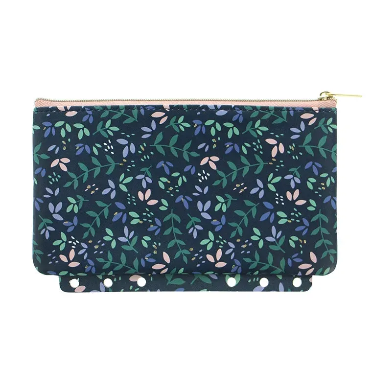 Filofax Garden pochette zippée A5 motif fleurs